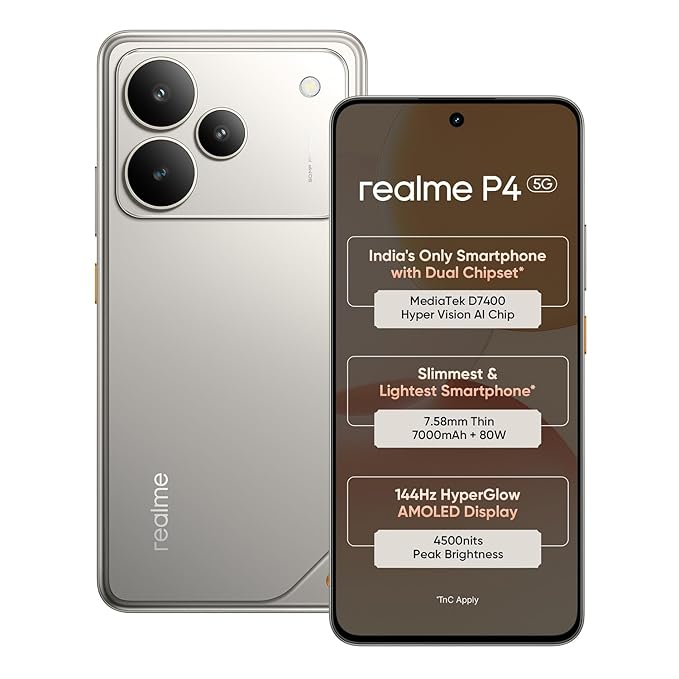 realme p4 5g smartphone